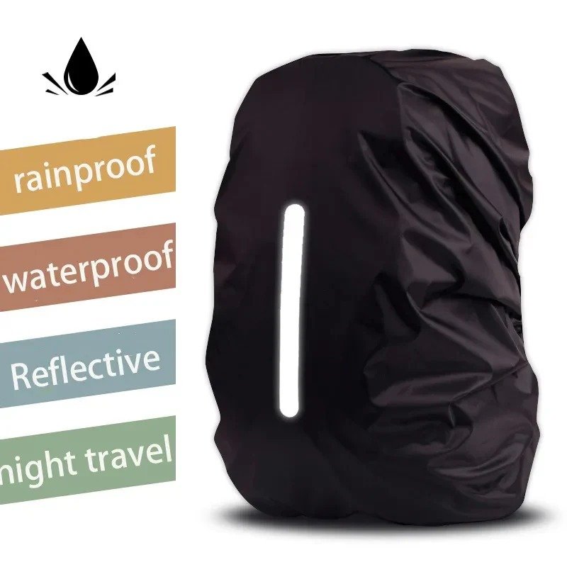 Reflective Backpack Rain Cover Outdoor Hiking Backpack Waterproof Cover - Image 11