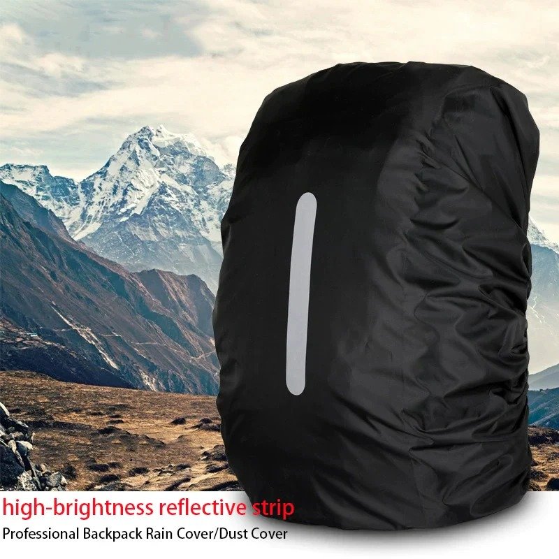 Reflective Backpack Rain Cover Outdoor Hiking Backpack Waterproof Cover - Image 13