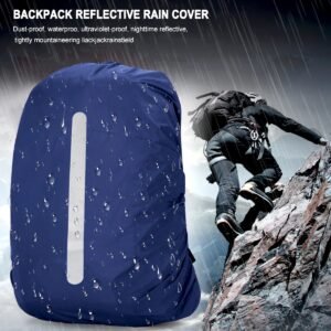 Reflective Backpack Rain Cover Outdoor Hiking Backpack Waterproof Cover